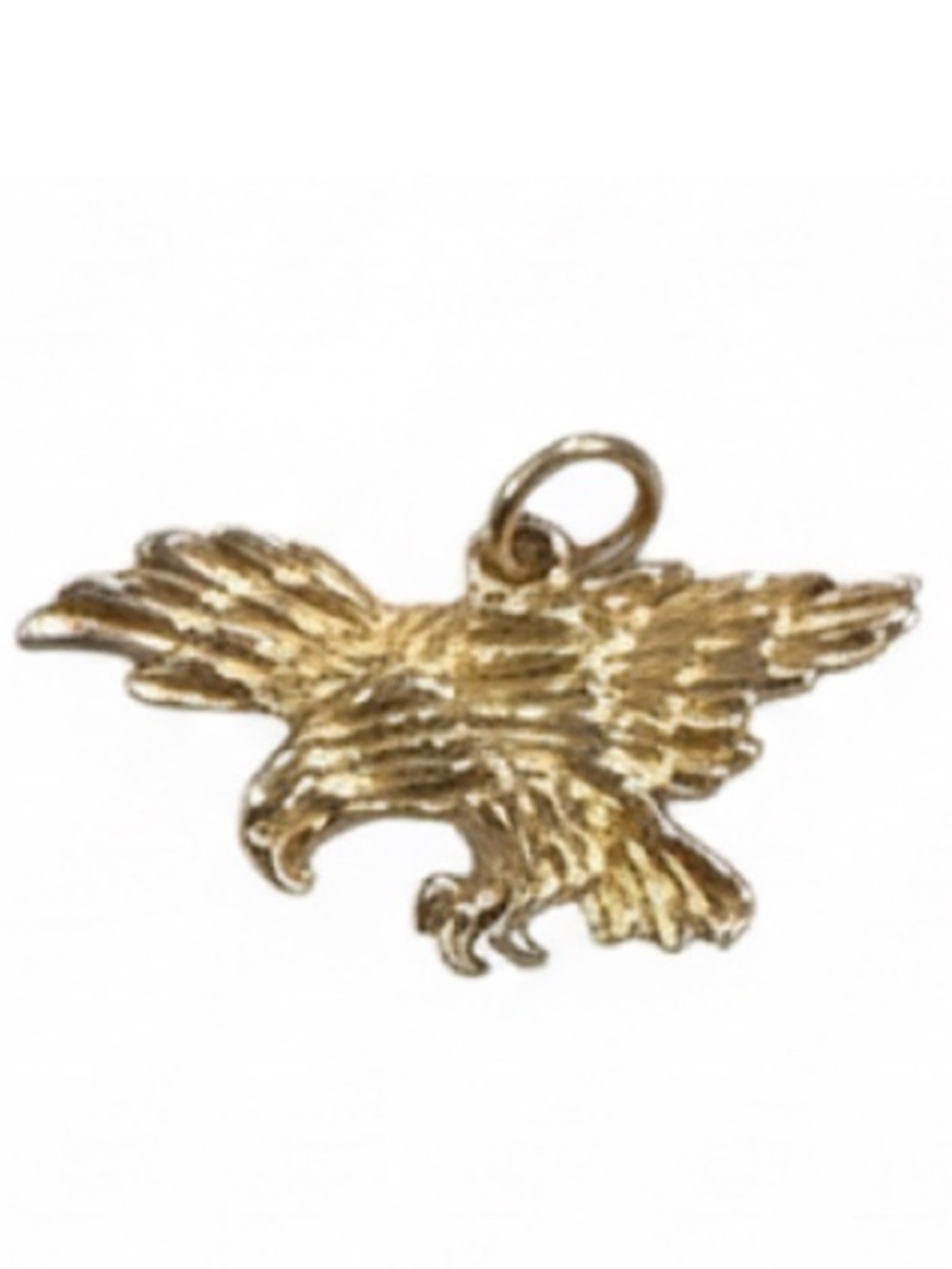 Vintage Authentic 14k Gold Eagle necklace pendant